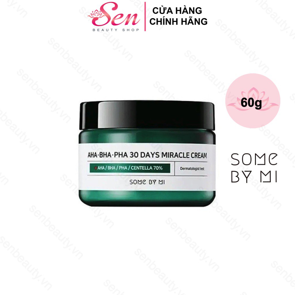 Kem Trừ Mụn Some By Mi AHA-BHA-PHA 30 Days Miracle Cream 50ml