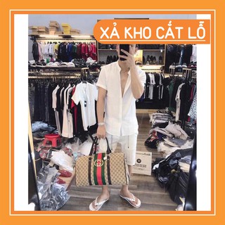[ XẢ KHO ] Bộ Đũi Nam Cao Cấp Mùa Hè