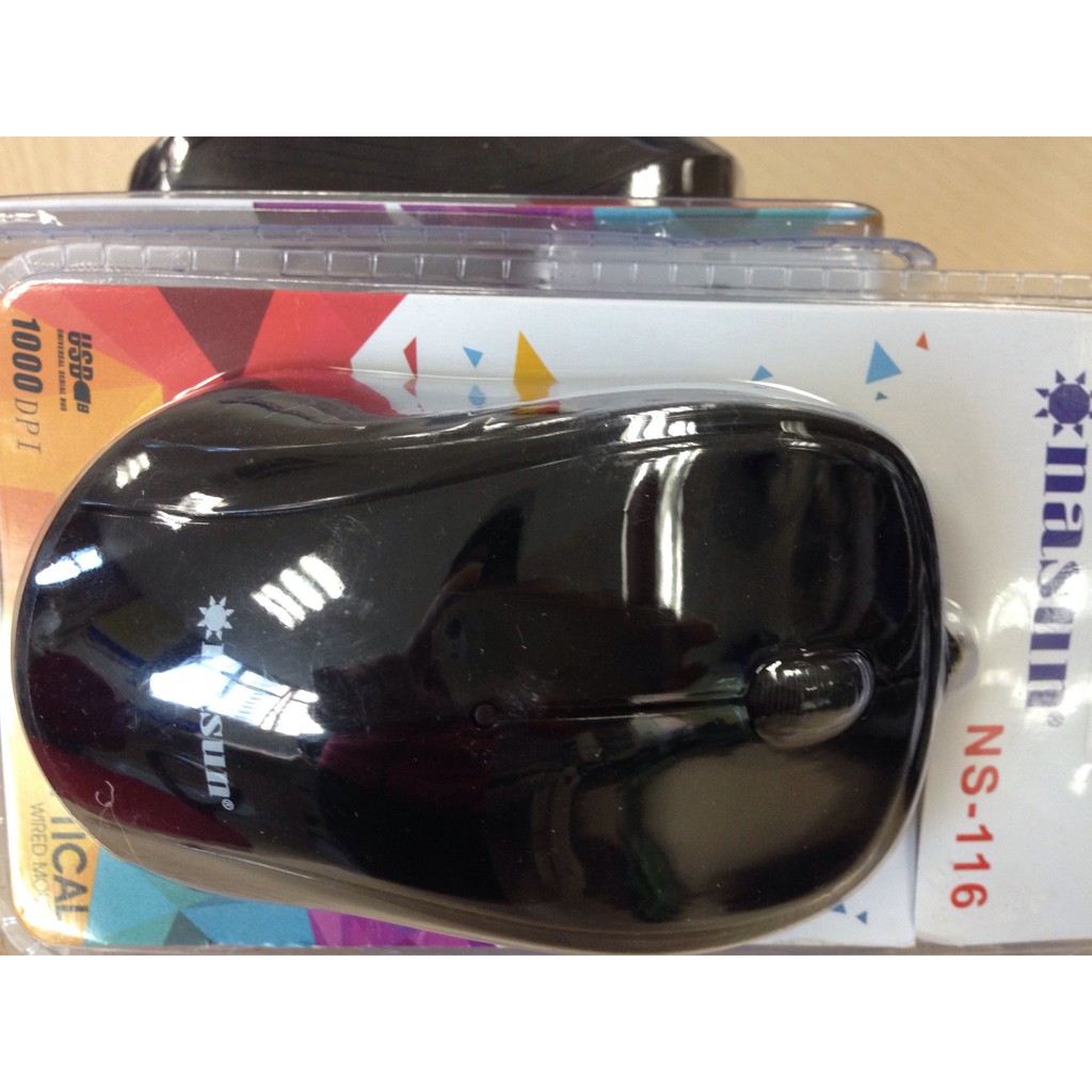Chuột máy tính có dây Nasun NS-116 | BigBuy360 - bigbuy360.vn