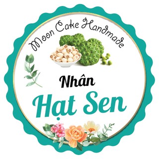5 Tờ/ 440 Tem Dán Nhân Bánh Trung Thu - Vị Hạt Sen
