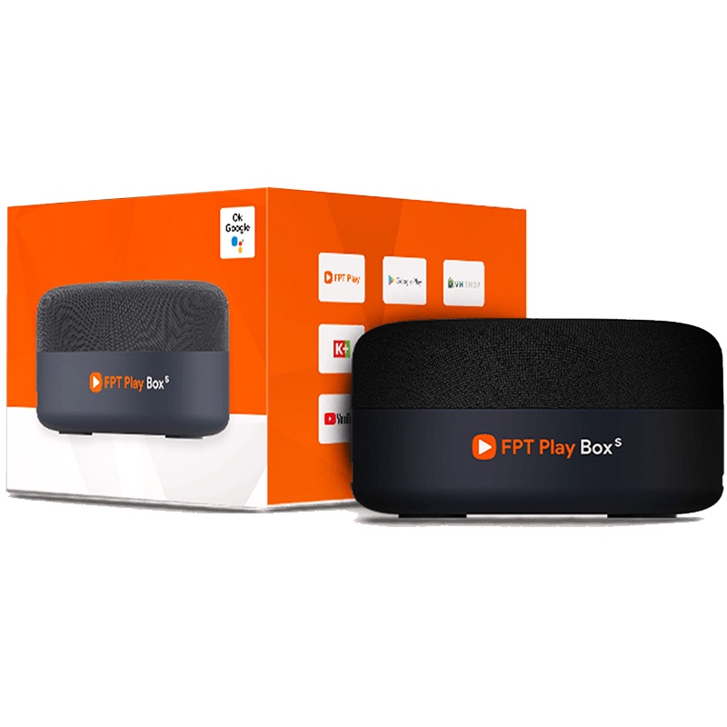 FPT Play Box S 2021 - Model T590 - TV Box Tích Hợp Loa Thông Minh - Điều khiển giọng nói thông minh không chạm
