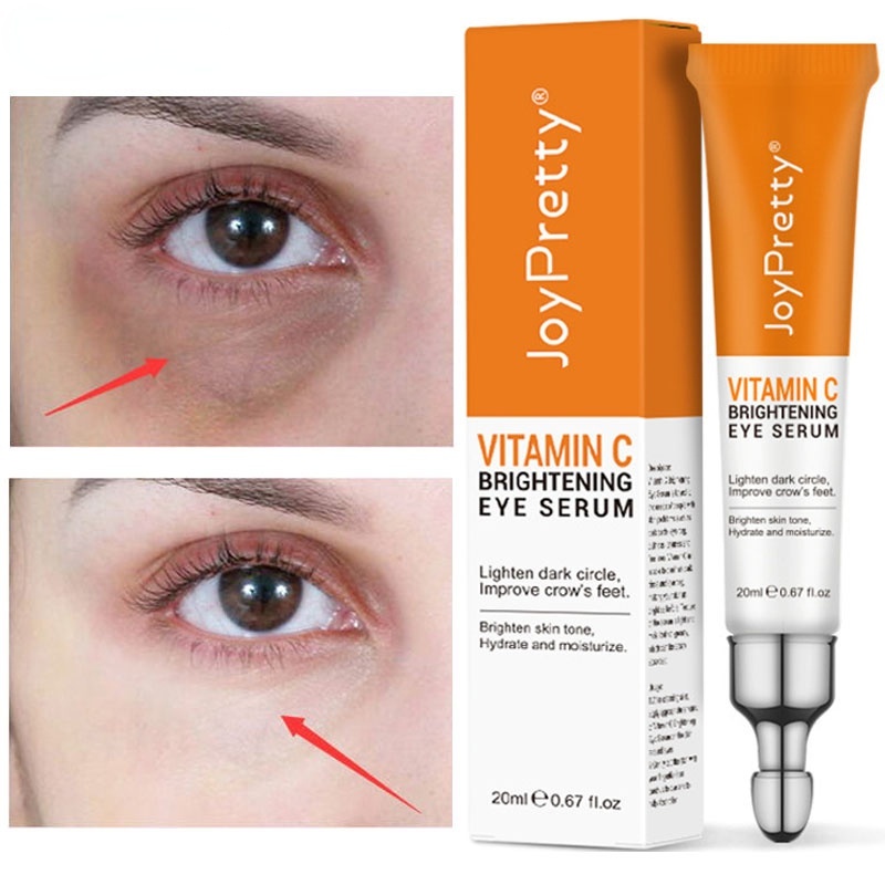 Serum Vitamin C Hyaluronic Acid Loại Bỏ Quầng Thâm Và Bọng Mắt Làm Sáng Da