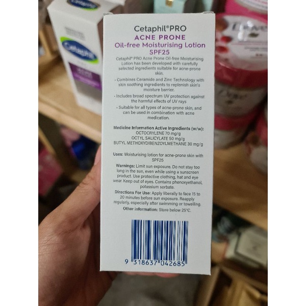Kem chống nắng dành cho da mụn Cetaphil