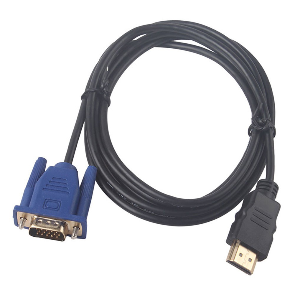 6 ft 1.8 M HDTV HDMI để VGA HD15 Adapter Cable Đối Với PC TV DF