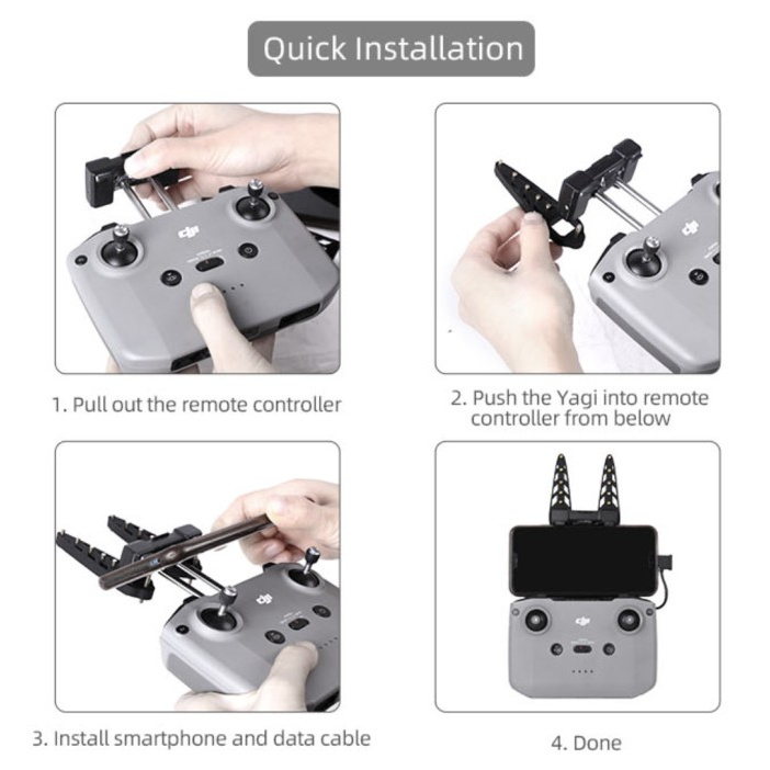Ăng ten tăng cường tín hiệu 5.8Ghz cho Mini 2 Mavic Air 2 | BigBuy360 - bigbuy360.vn