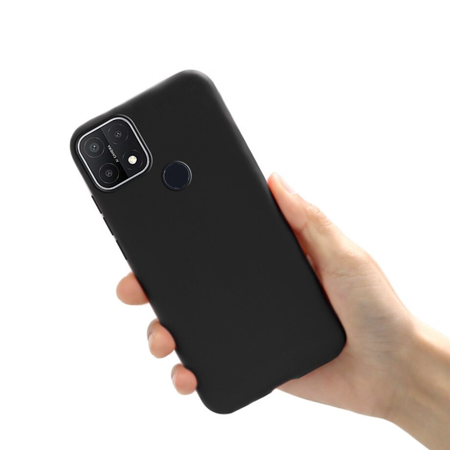 Ốp Điện Thoại Silicone Màu Trơn Kiểu Dáng Đơn Giản Cho Oppo A15 A 15 A 15s Cph2179 A15S 6.52 "