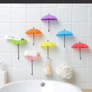 Sét 3 Móc dán tường 3d hình chiếc ô xinh