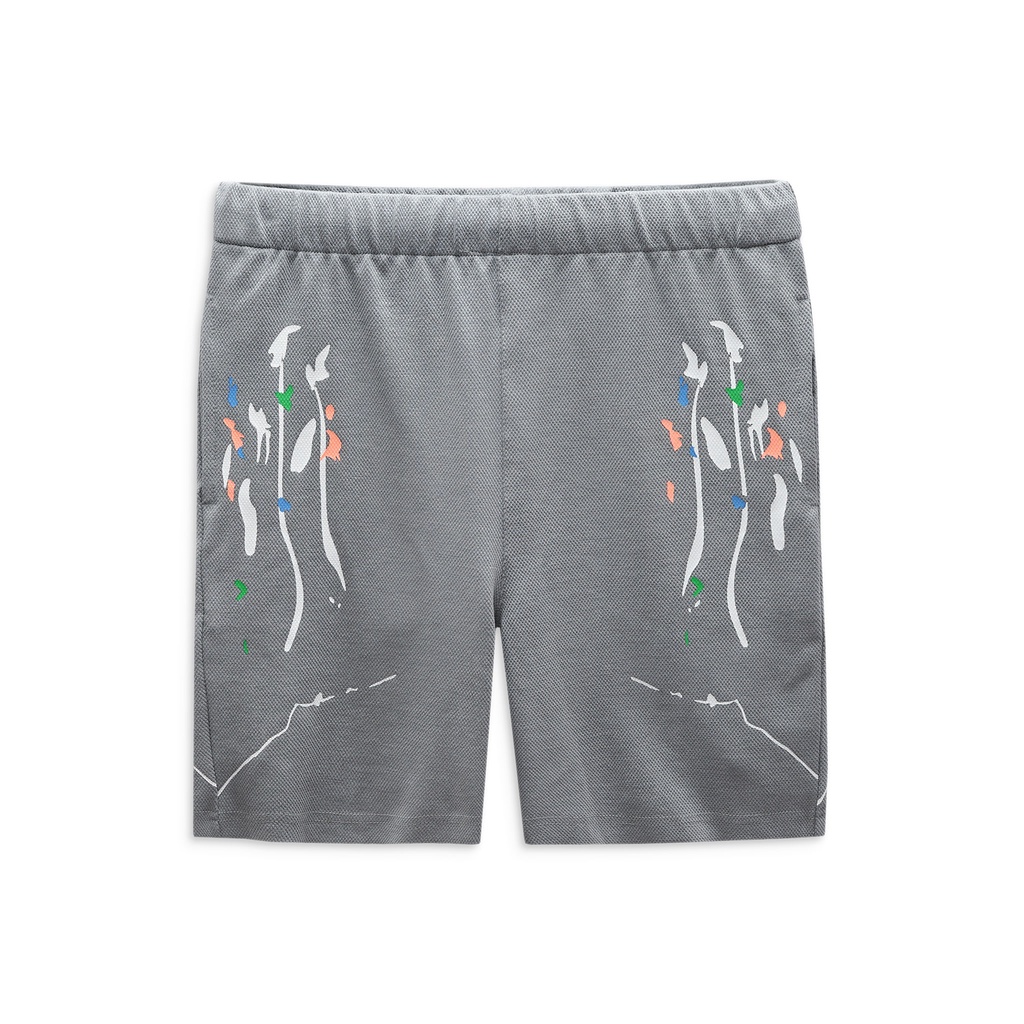 Quần Short Nam BWG Paint Flow , Chất Cotton Pique Thoải Mái , QD003126,Somehow