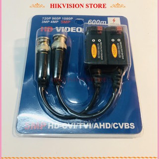 Video balun 2Mp 600M chống sét dùng cho hệ thống camera