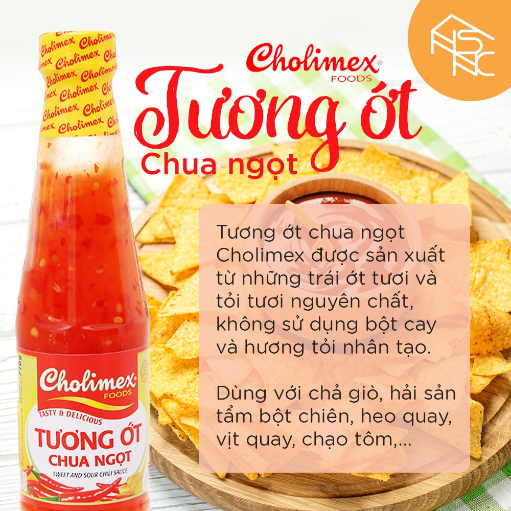 Tương ớt chua ngọt Cholimex 270g