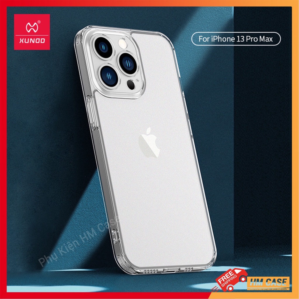 Ốp lưng XUNDD Lưng nhám iPhone 13 Pro Max / iPhone 12 Pro max / ip13/13pro/ip12/12pro/13mini, Viền trong, Lưng chống vân