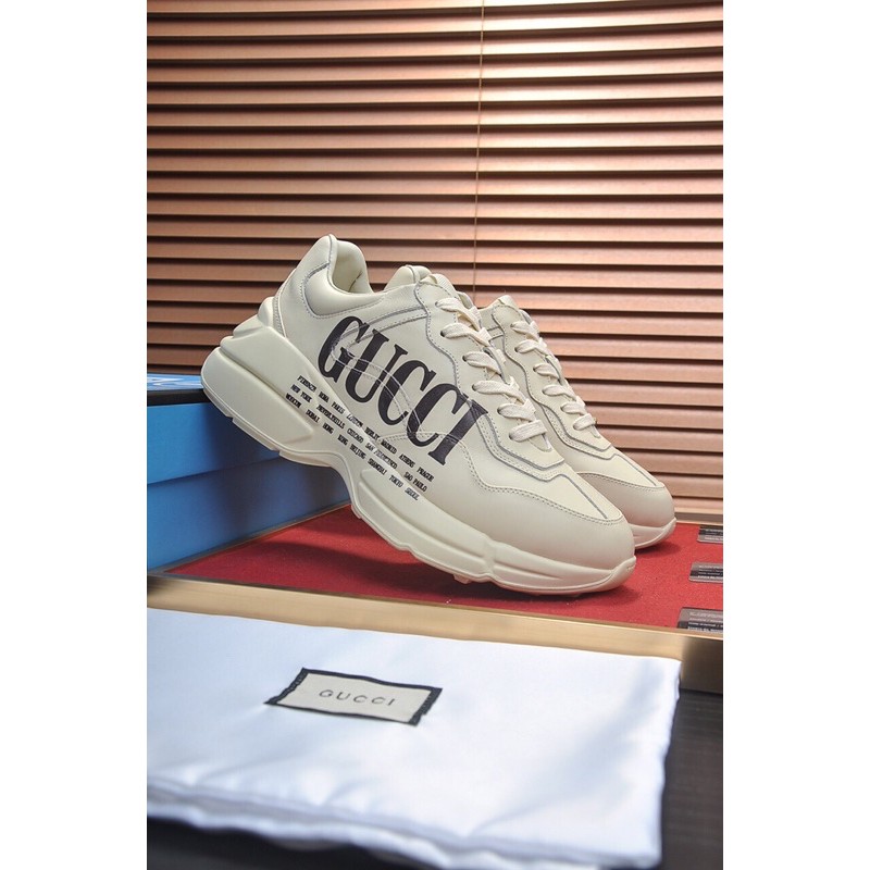 Giày sneaker thời trang nam nữ da thật mẫu mới nhất 2021 Gucci = GC thiết kế siêu xinh.