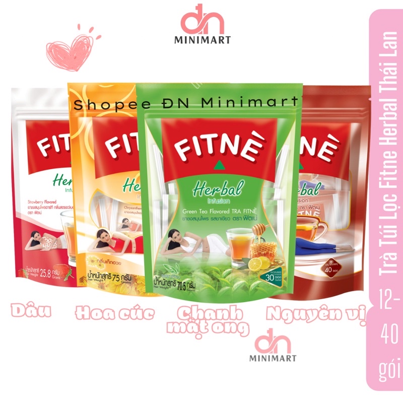 Trà Fitne Herbal Túi Lọc Thái Lan