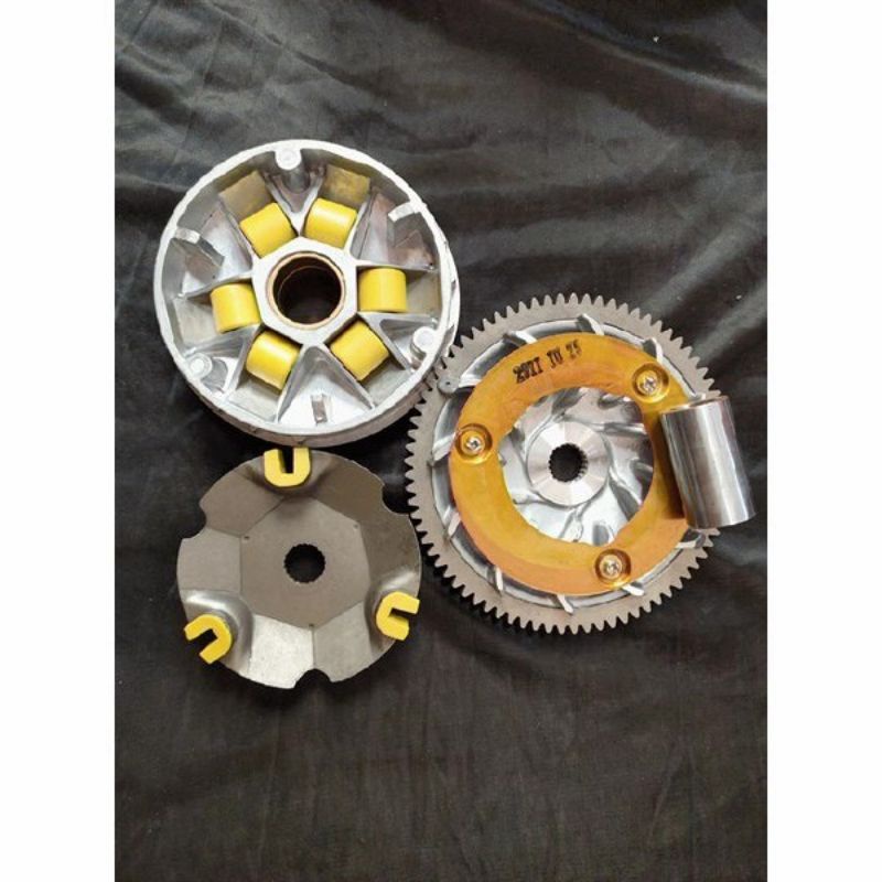 BỘ CÔN TRƯỚC NỘI VESPA 2V, LIBERTY 2V. kèm đĩa đề, chén bi, con lăn, kẹp trượt MÃ SP SP003106