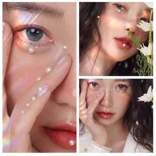 Đá đính mặt, miếng dán đính mắt makeup.