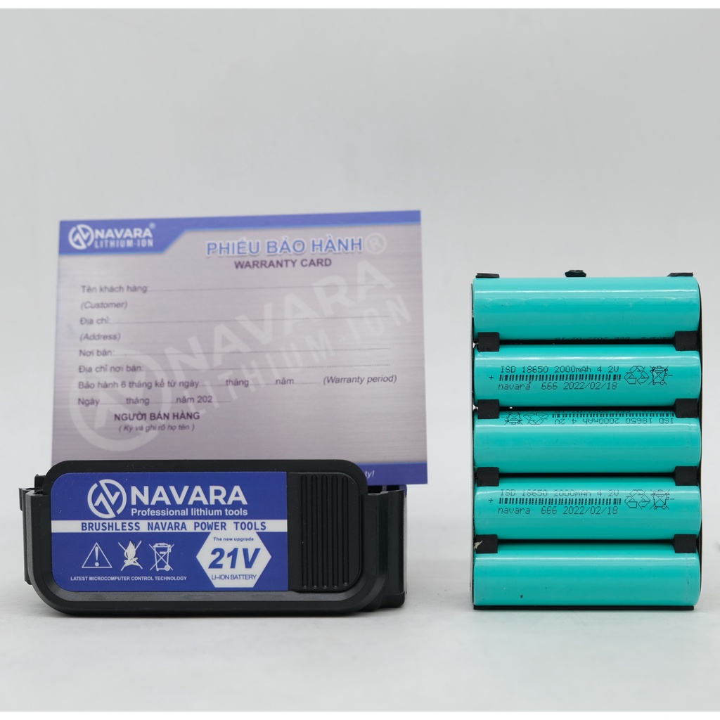 Máy mài pin, Máy cắt Pin Navara 8001- Động cơ không chổi than