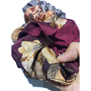 Dây buộc tóc hoa hồng, cột tóc hoa
