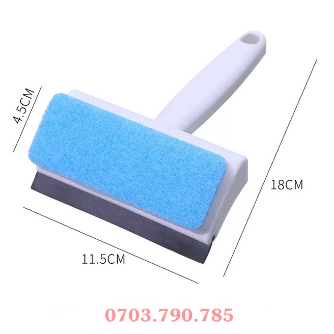 Dụng Cụ Lau Kính 2 Mặt Đa Năng
