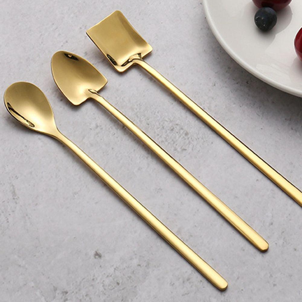 AUGUSTINA Muỗng Cà Phê Bằng Thép Không Gỉ 304 Phong Cách Retro