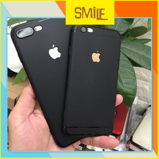 Ốp lưng iphone su táo si đen hở táo- bịt chân sạc iphone 5/6/6s/6pl/6spl/7/8/7pl/8pl/x/xs/xsmax/ip11/ip11pro/ip11promax