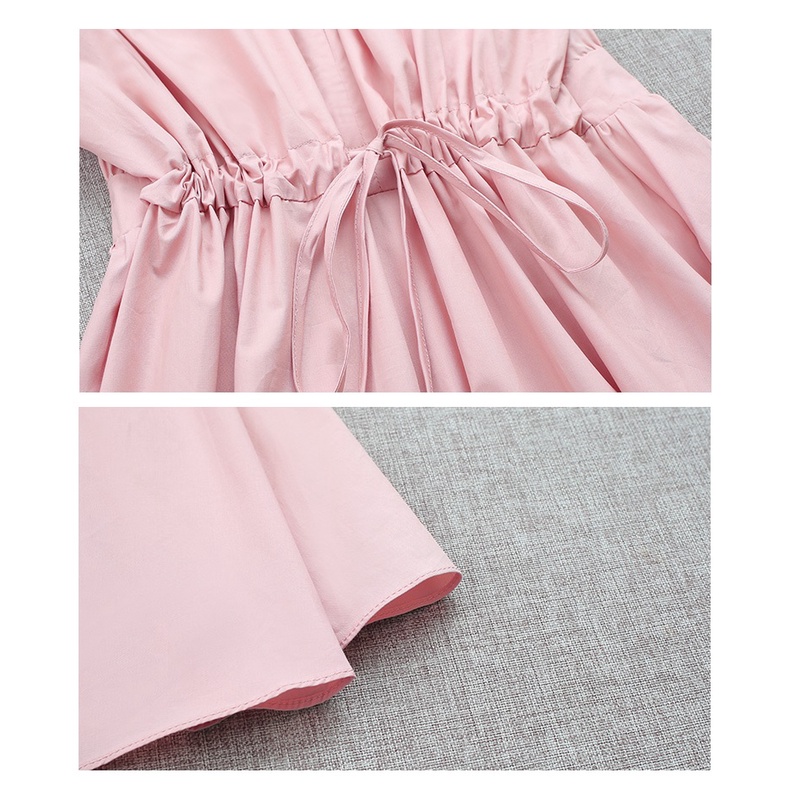 3Y2022 Đầm xoè ngắn tay nữ hè hàng nhập