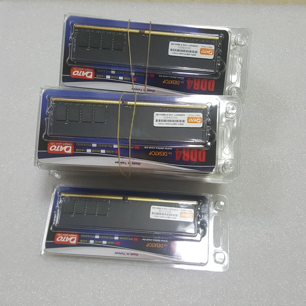 Ram máy tính PC DDR4 4GB 2666 Dato - Hàng Chính Hãng