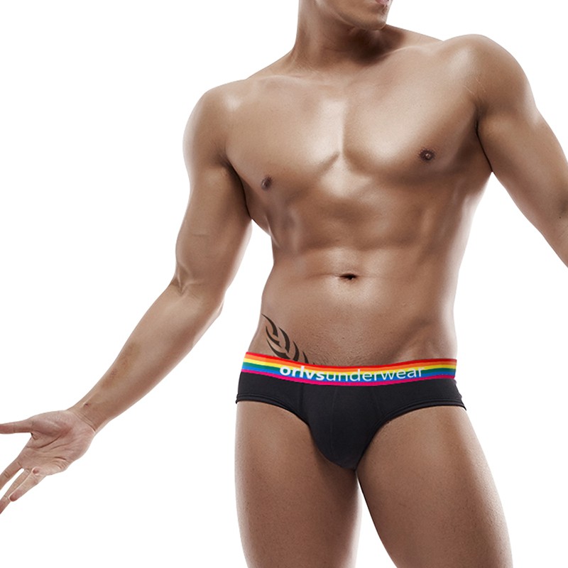 Quần lót cotton ORLVS cầu vồng nhanh khô thoải mái thoáng khí gợi cảm