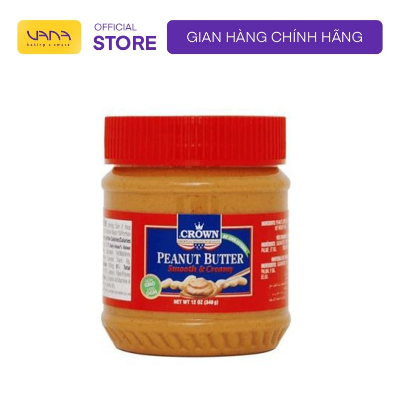 BƠ ĐẬU PHỘNG  CROWN THƠM NGON BÉO NGẬY