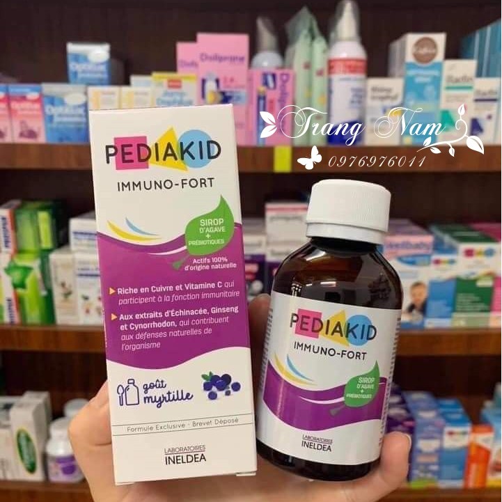 Pediakid Immuno-Fort tăng sức đề kháng 125ml (Pháp)