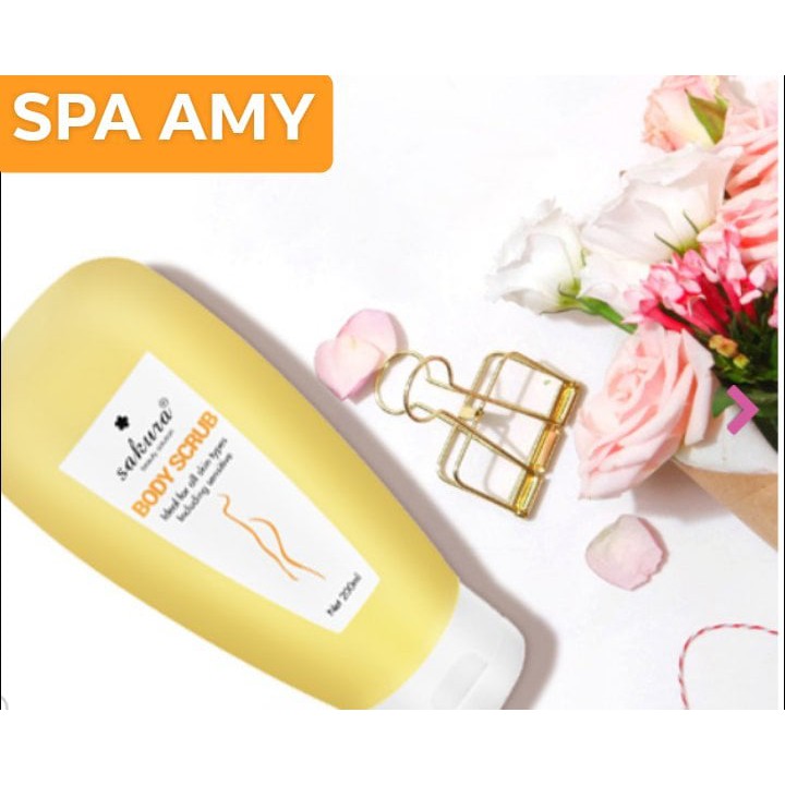 Kem tẩy tế bào chết toàn thân Sakura Body Scrub