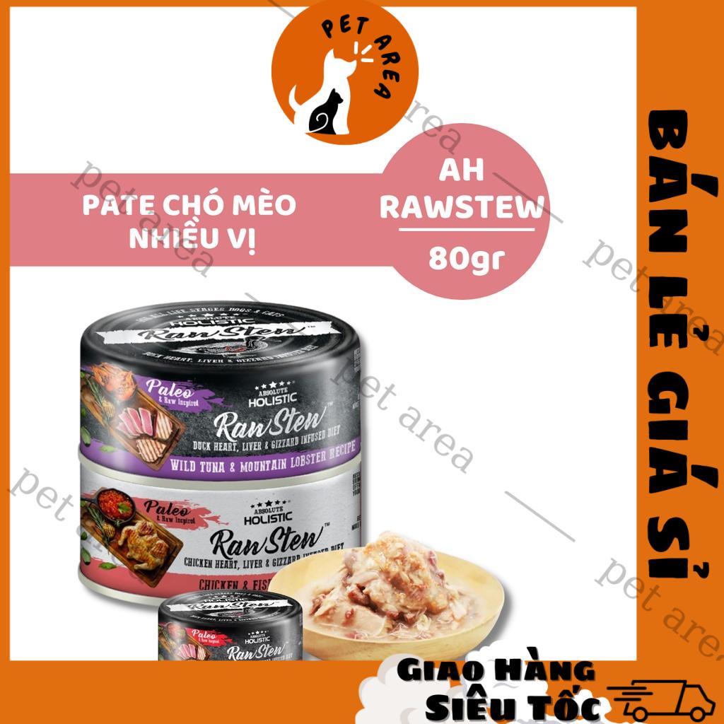 [Chính hãng] [Giá hủy diệt] Pate Cho Mèo AH Raw Stew (80g)