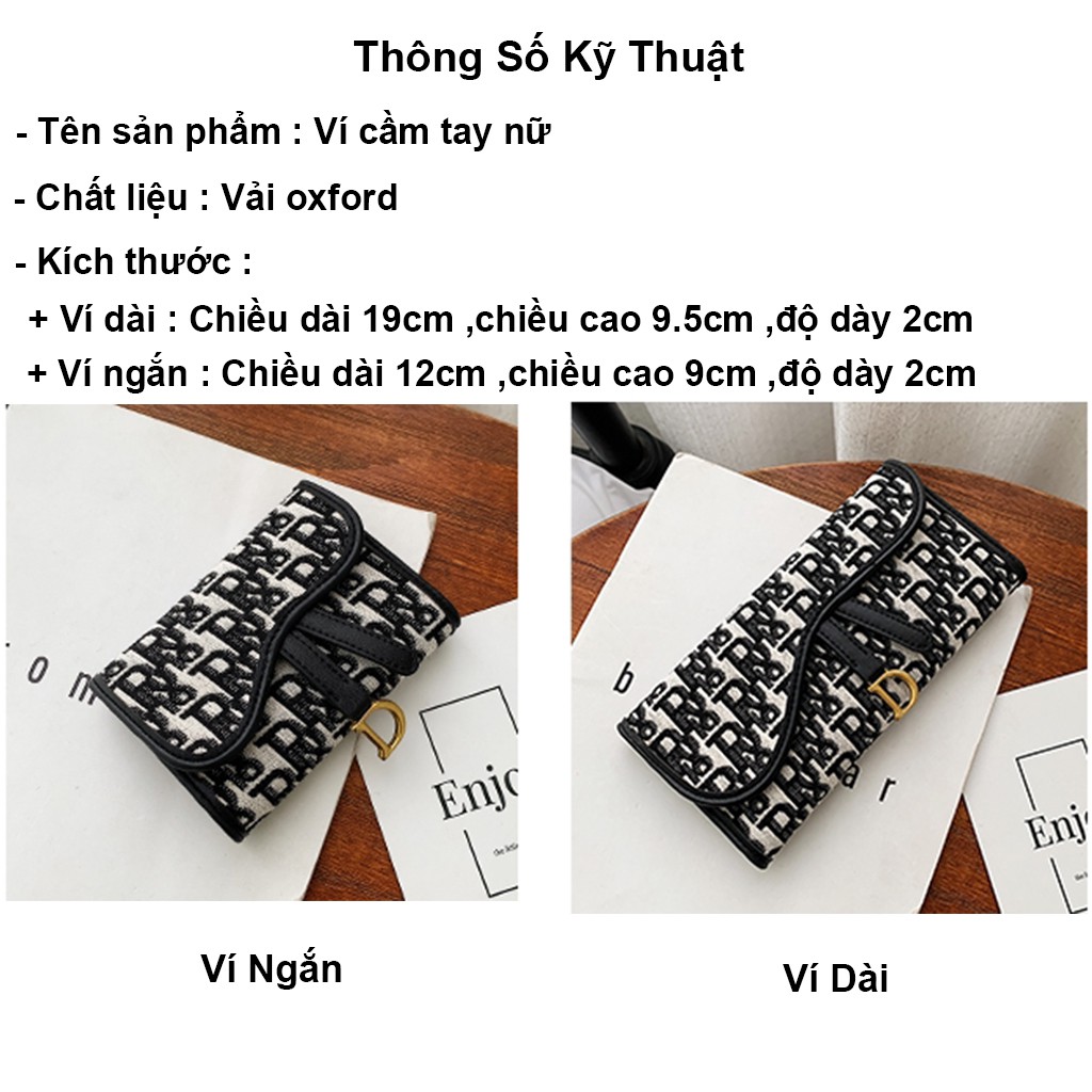 Ví cầm tay nữ ZADA dáng dài nhiều ngăn tiện dụng thời trang clutch dự tiệc [Z2341]