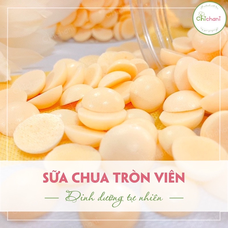 Sữa chua ăn dặm tròn viên cho bé