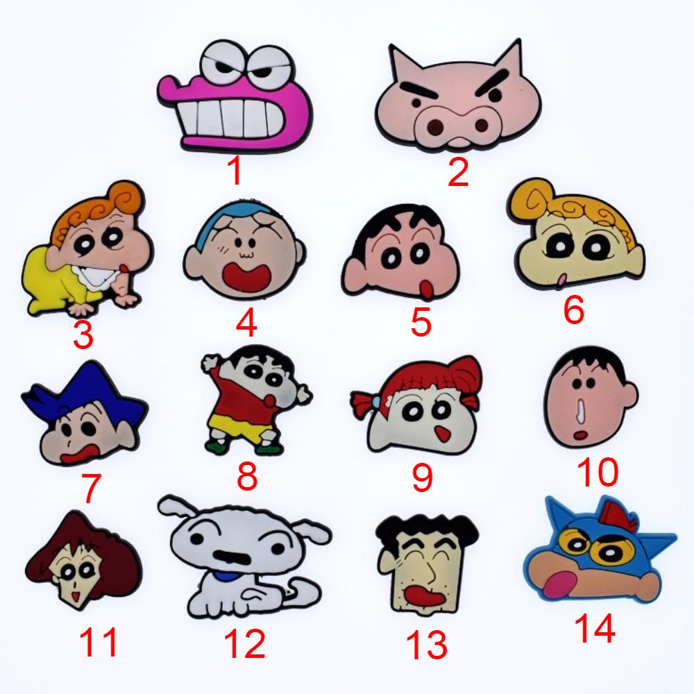 Jibbitz Sticker cài dép Shin Cậu bé bút chì Shop ship từ 10 sản phẩm trở lên
