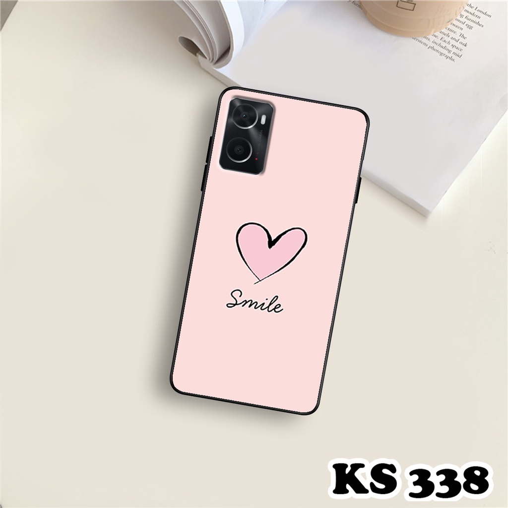 Ốp lưng Oppo A36 - Oppo A76 - Ốp in hình LoveSmile - Chất liệu TPU cao cấp chống sốc