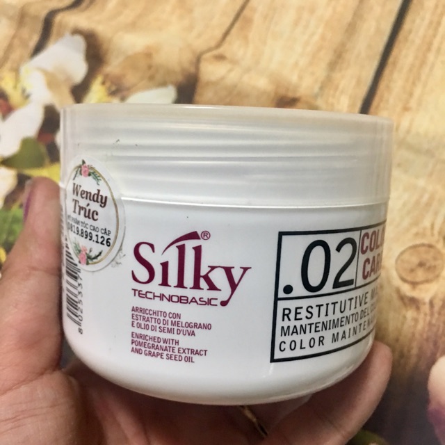 KEM HẤP PHỤC HỒI CHĂM SÓC TÓC NHUỘM SILKY COLOR CARE MASK 250ml