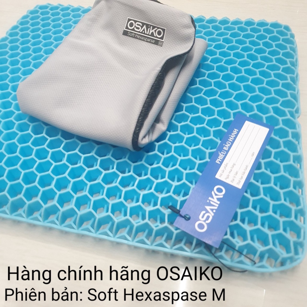 Đệm ngồi 3D cho người ngồi lâu chính hãng OSAIKO phiên bản Soft Hecaspare M