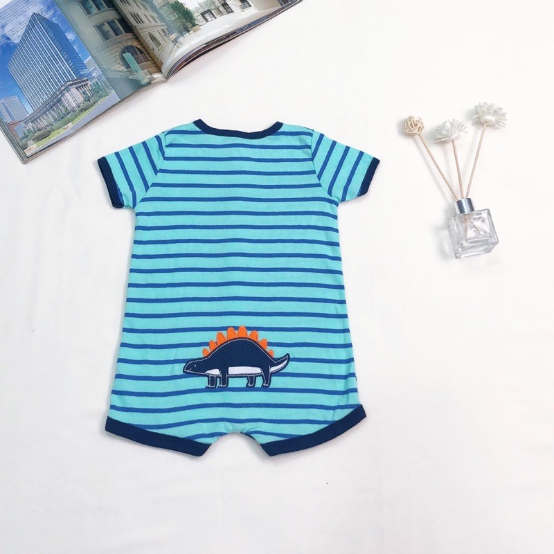 (Chọn màu- Đủ size) Body đùi cotton dành cho bé trai 0-24 Tháng- Bodysuit