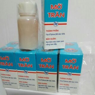 Mỡ Trăn Trại Rắn Đồng Tâm: lọ 20 g