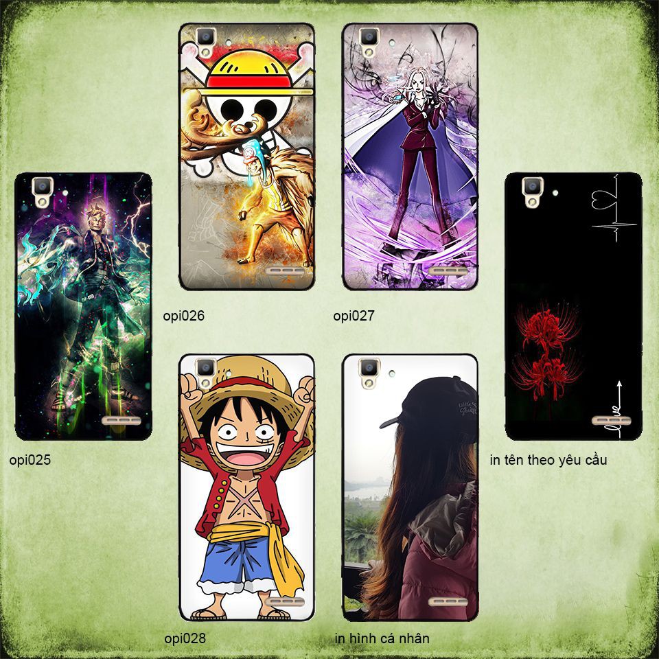 Ốp dẻo Oppo R7 hình One Piece 05
