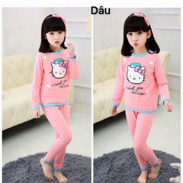 Bộ kitty tay dài 23kg - 39kg (3 màu)