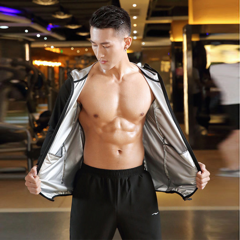 Áo tay ngắn/ dài + quần xông hơi giảm cân cho nam có bán lẻ áo