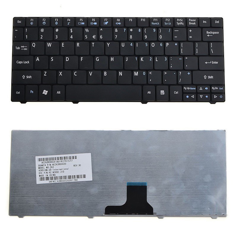 [Mã ELFLASH5 giảm 20K đơn 50K] Bàn Phím Laptop Acer Aspire One 751, 752, AO721, 1551 Keyboard