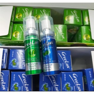 Xịt Thơm Miệng Thảo Dược GREELUX [Chai 12ml] Extra Cool / Fresh Mint Cool [Grelux, greenlux, greelus]