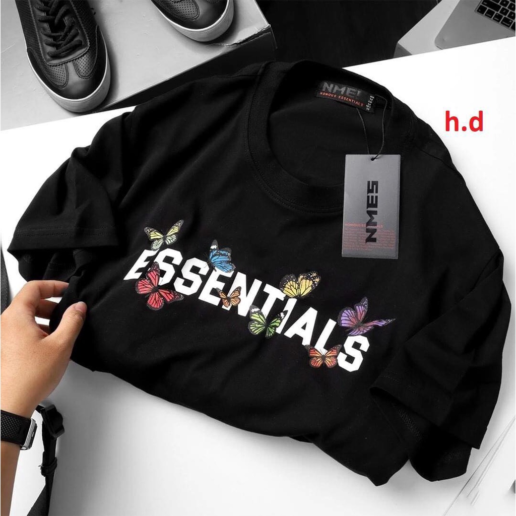 [FREESHIP ĐƠN TỪ 50K] Áo Thun Nam Nữ Butter Essen Streetwear Áo Phông Nam Form Rộng Basic Cotton Oversize