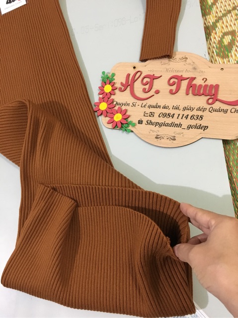 (Có sẵn) Váy đầm len (Loại 1) dáng dài Quảng Châu