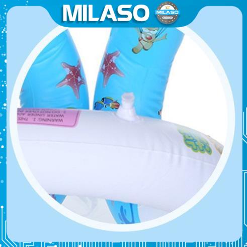 Phao bơi cho bé tập bơi MILASO dạng áo phao tập bơi cuốn quanh người an toàn cho trẻ em SS-001265