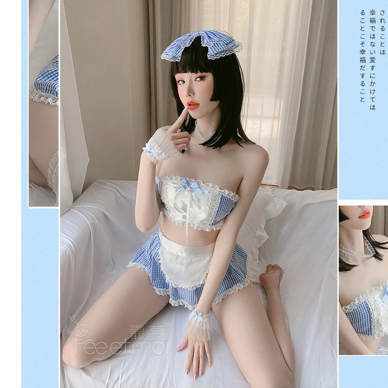 BỘ COSPLAY SEXY NỮ HẦU GÁI SIÊU ĐÁNG YÊU PON.WOMENS | BigBuy360 - bigbuy360.vn
