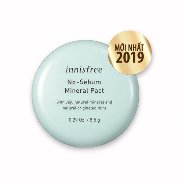 Phấn Phủ Innis No Sebum Mineral Pact 8.5g