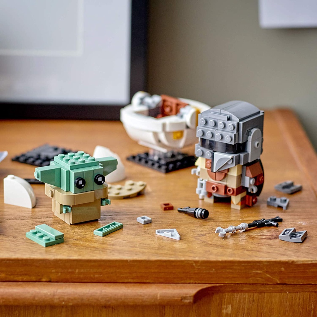 Đồ chơi LEGO BrickHeadz Star Wars The Mandalorian & The Child 75317